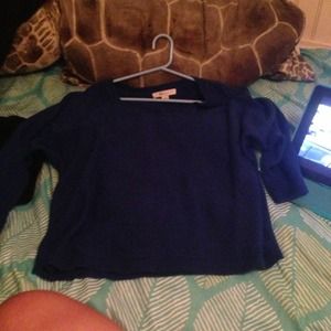 Navy sweater