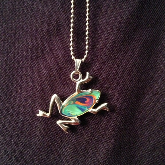REDUCED!!! Frog necklace