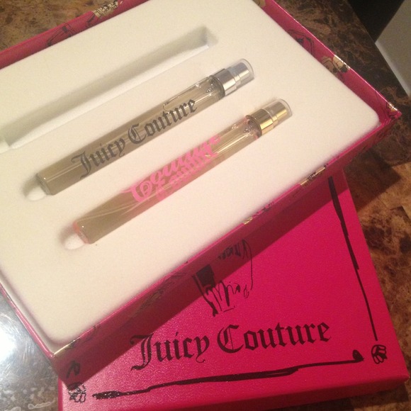 Two juicy couture .33 fl oz perfumes