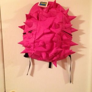 A hot pink Backpack