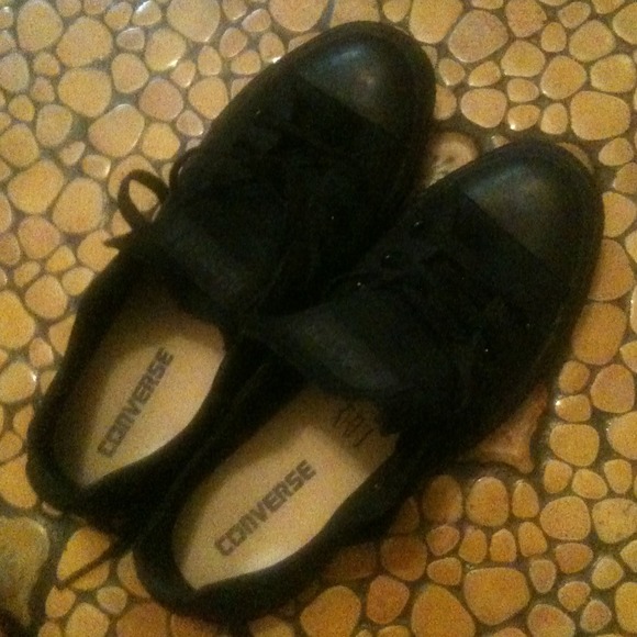 Black All-Star Converse