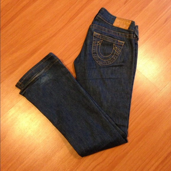 True religion straight leg style jeans