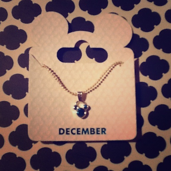 Disney December Birthstone Necklace