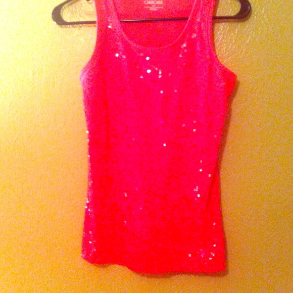 Hot pink top