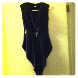 Vintage Dark purple with a black waistband