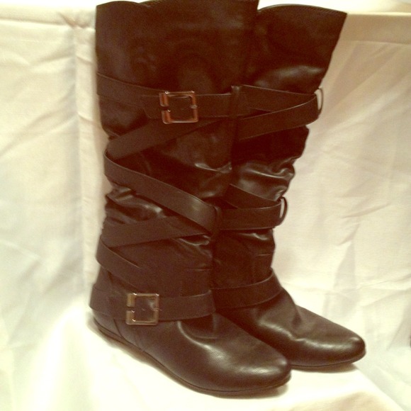Black boots