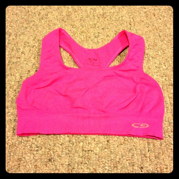 NWOT Neon Pink Champion Sports Bra $8!!