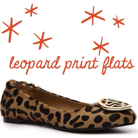 ❌SOLD❌Audrey Brooke Paris Leopard Flat