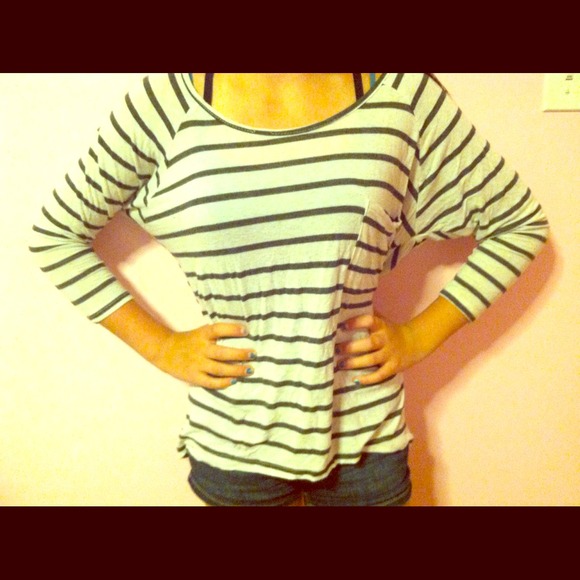 Striped oversized tshirt