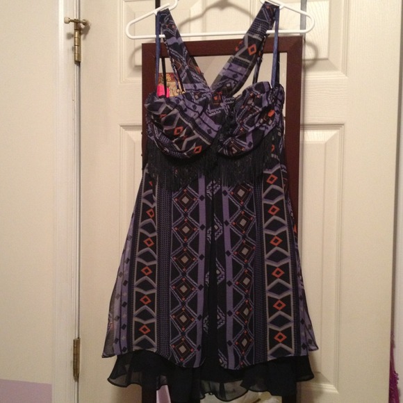 BCBG sapphire dress