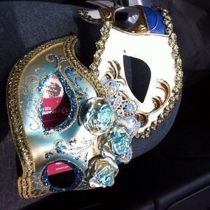 Set of two masquerade masks from pier one imports