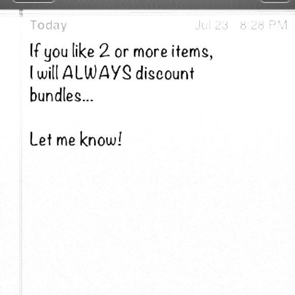 Make me an offer!