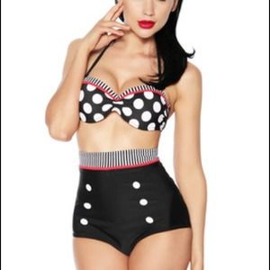 High waist bikini