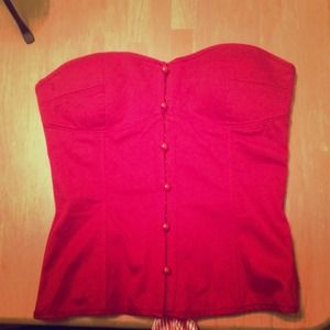 Beautiful Red Corset
