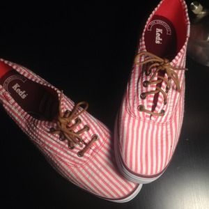 Pinstripe Keds