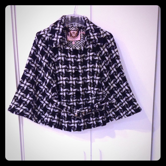 Juicy Couture Cape with Belt