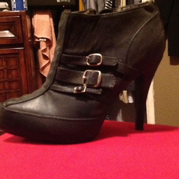 Studded booties