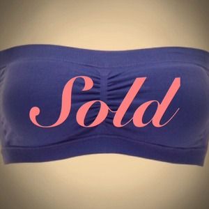 ❌SOLD❌UO Seamless bandeau in blue