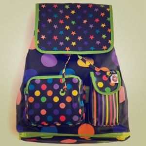 Little miss matched Zany black backpack!