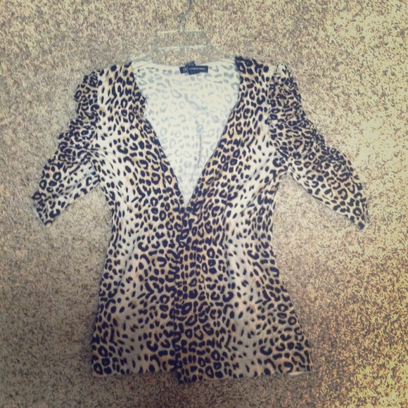 SOLD! Animal print sweater