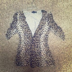 SOLD! Animal print sweater