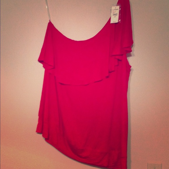 Lane Bryant one sleeve shirt.