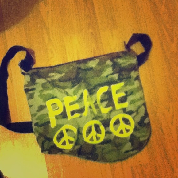 Peace Side Purse