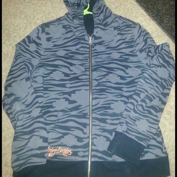 SOLD/ Harley Davidson Jacket/Hoodie ❤❤