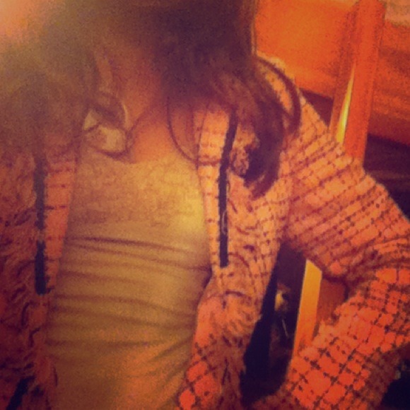 Pink checkered jacket