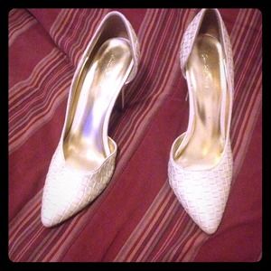 Off white pump Charlotte Russe also have in brown