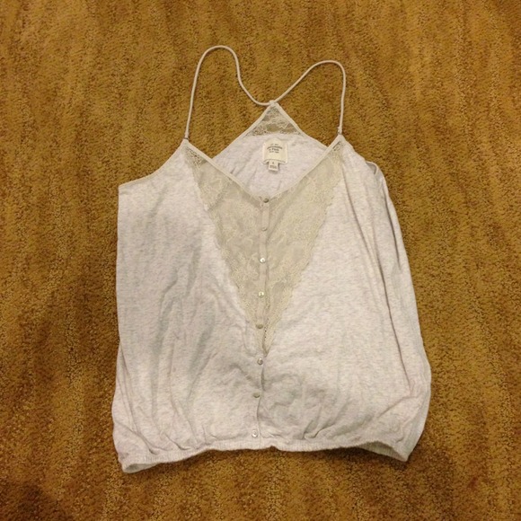 Abercrombie and Fitch grey tank!