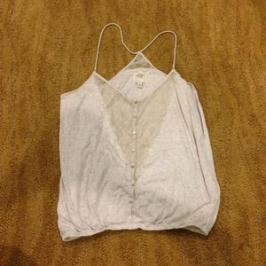 Abercrombie and Fitch grey tank!
