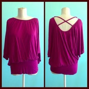 Crisscross back off the shoulder