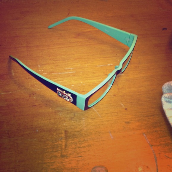 D&G costume reading glasses (green&black)