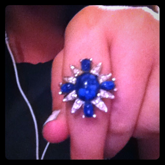 Blue Safire ring - Picture 1 of 1