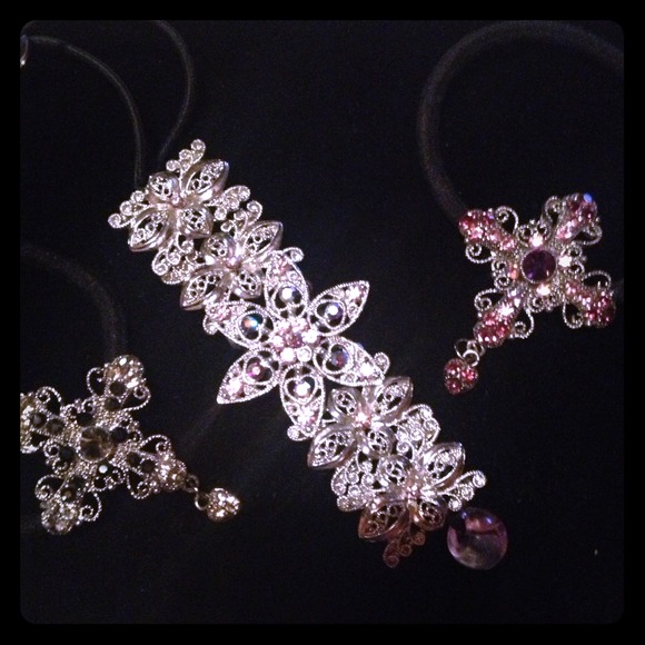 Cute hair ties ***two only**