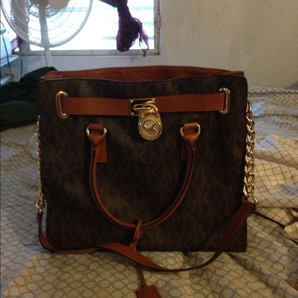 Large michael kors Hamiliton tote.