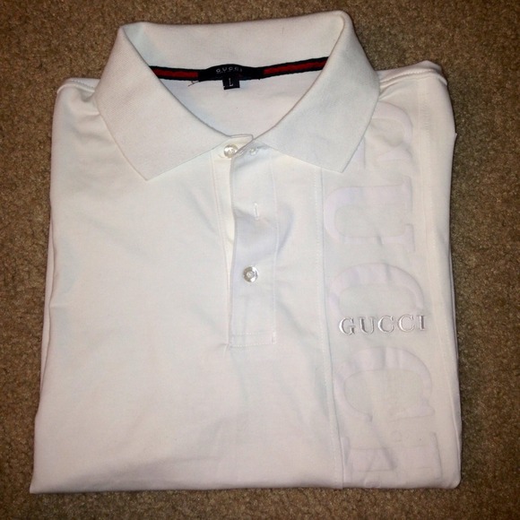 Men's White Polo Shirt