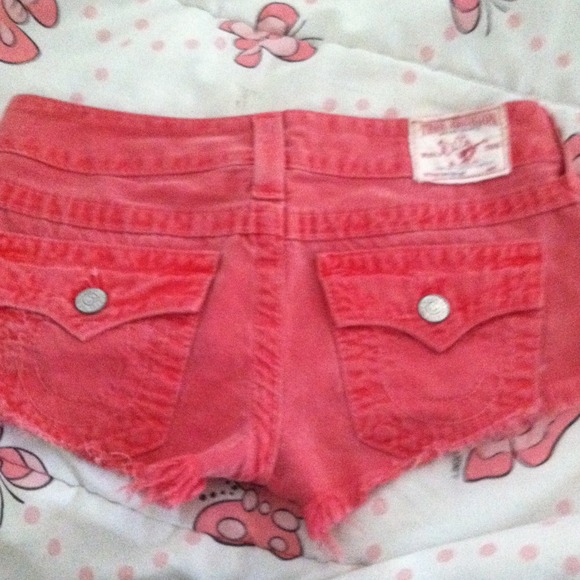 True religion short shorts !!!