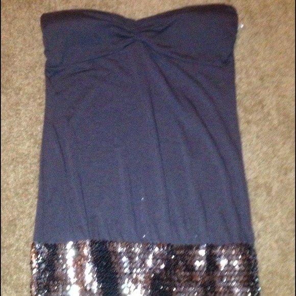 Strapless dressy top