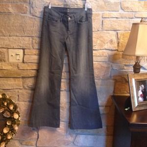 Fitted boot cut jean