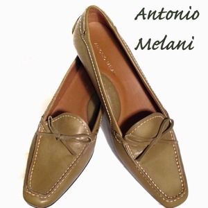 #97 Green Loafer Shoes Antonio Melani