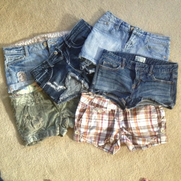 🚫TRADED🚫JEAN SHORTS 6 PAIR