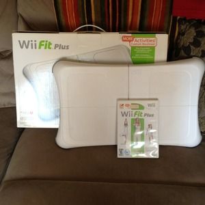 Wii fit plus! Like new. Used once