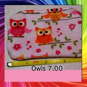 Handmade Coin size or pencil size pouches