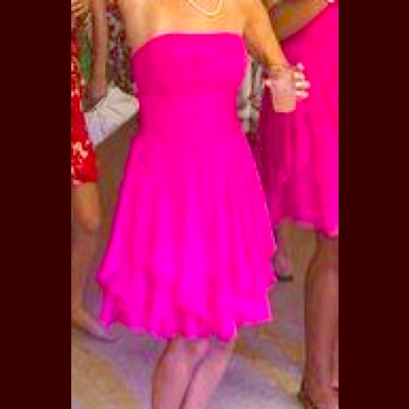 Fuscia Evening Dress! Lower with PP! Gorgeous! 🎀