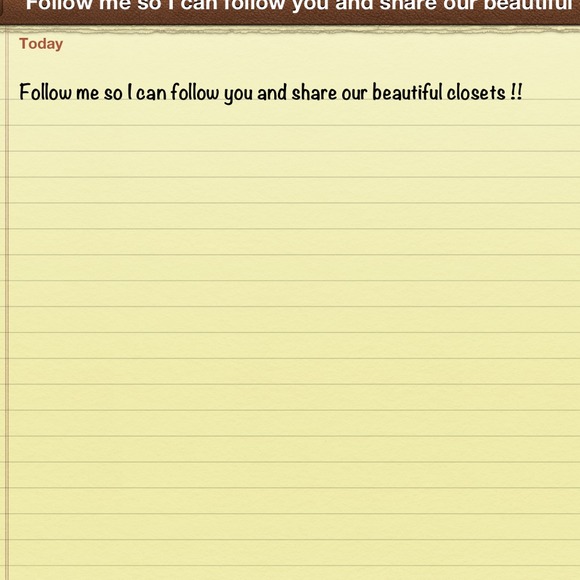 Follow me , I follow you