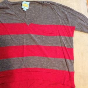 💜SOLD 💜&C California oversized high low sweater