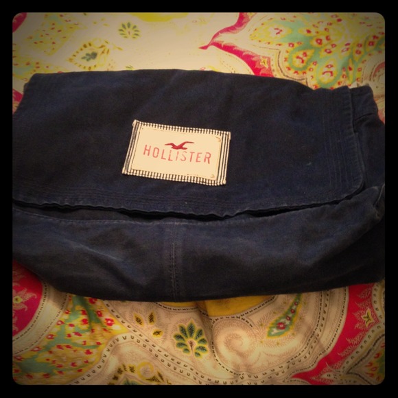 Navy Hollister Bookbag