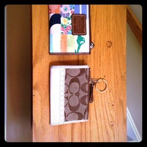 Bundle of two coach change purses!